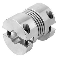 Kipp Metal Bellows Couplings With Removeable Clamp Hubs