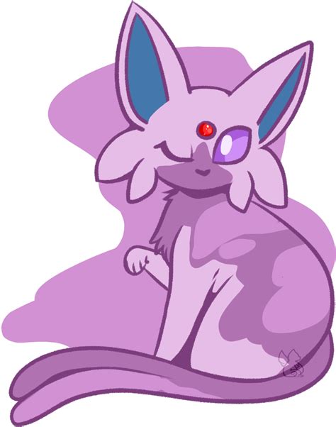 Download Espeon Cartoon Full Size Png Image Pngkit