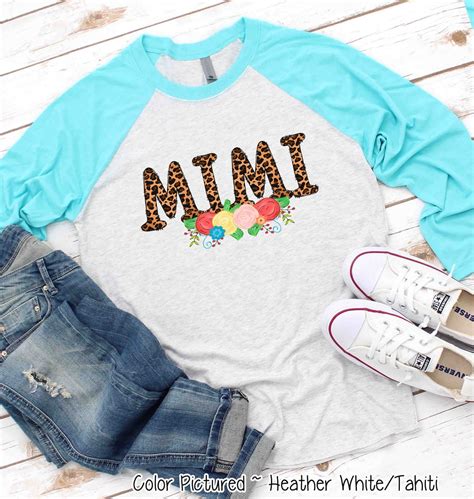 Leopard Print Mimi Shirt Custom Mimi Shirt Mimi Cute T Shirt T