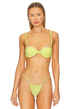 Gold Bikini Golden Metallic Bathing Suits From Premier Brands REVOLVE