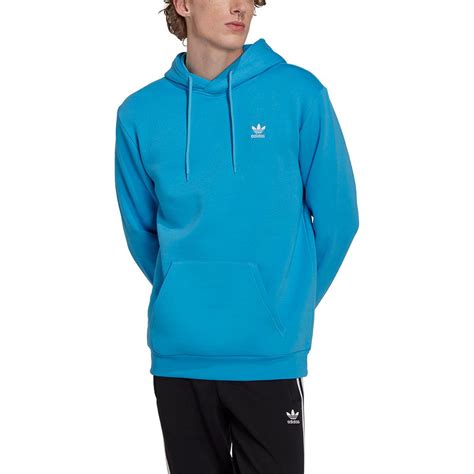 Adidas Originals Sweat à Capuche Adicolor Essentials Trefoil Bleu Dressinn