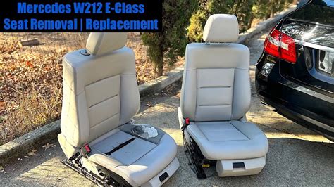 How To Remove Driver Seat On Mercedes E Class W E W Seat