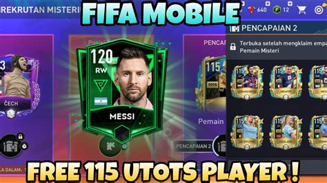 Free Utots Player New Messi Card Fifa Mobile Youtube