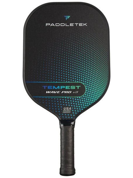 Paddletek Tempest Wave Pro V3 Pickleball Paddle Total Pickleball