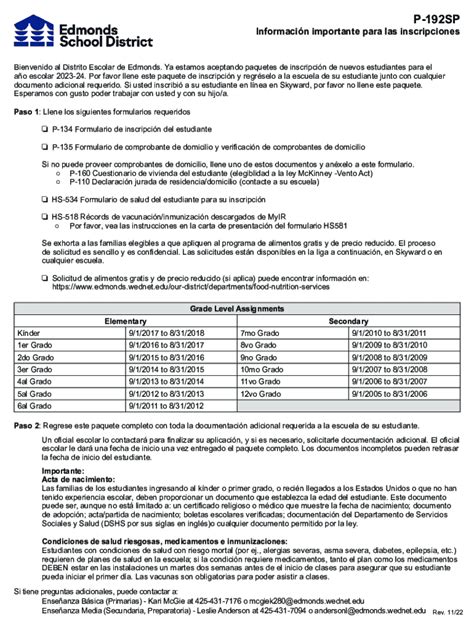 Completable En línea La Inscripcin en lnea para todo el distrito de