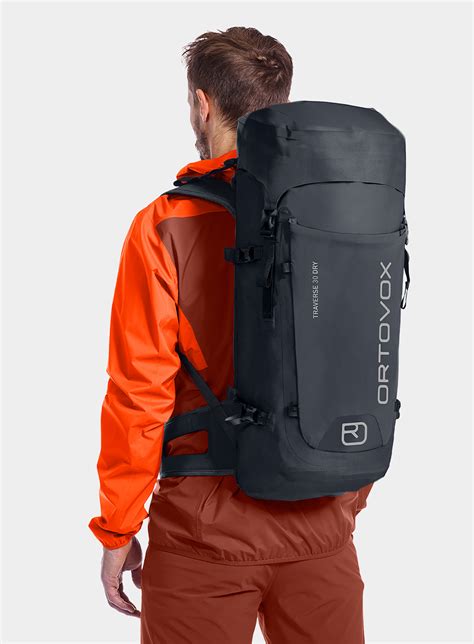 Plecak turystyczny Ortovox Traverse 30 Dry - black steel | 8a.pl