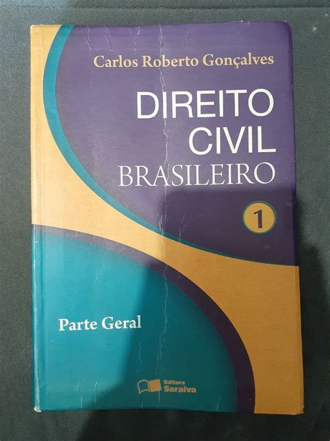 Direito Civil Brasileiro 1 Parte Geral Livro Carlos Roberto