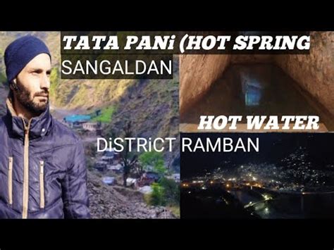 TATA PANi HOT SPRiNGHOTWATER Sangaldan District Ramban Jammu