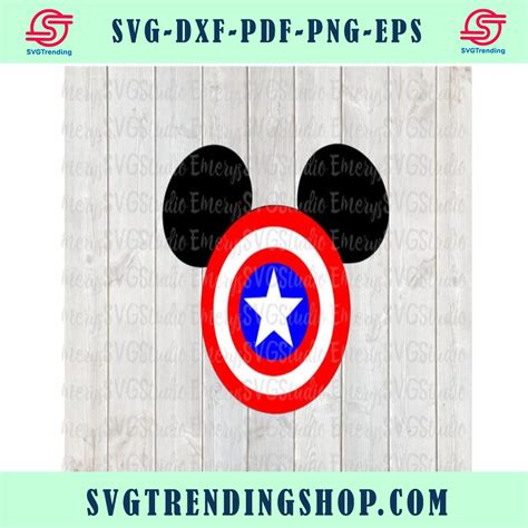 Svg Chicago Cubs Logo Captain America