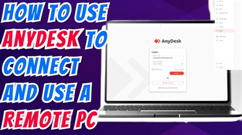 Anydesk Tutorial Remotely Access Your Computer With Ease Youtube