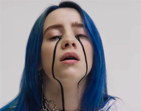 Billie Eilish When The Party S Over Billie Billie Eilish Blue Hair