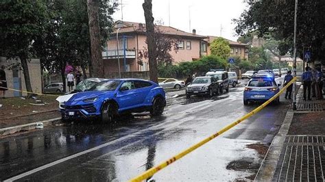 Incidente Roma Una Supertestimone A Bordo Della Lamborghini Degli