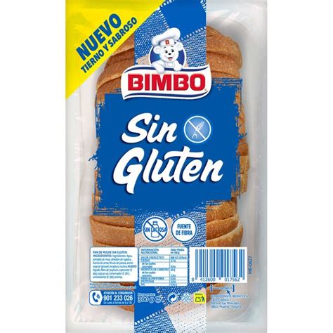 Comprar Pan De Molde Sin Gluten Y Sin Lactosa Bolsa 300 G BIMBO