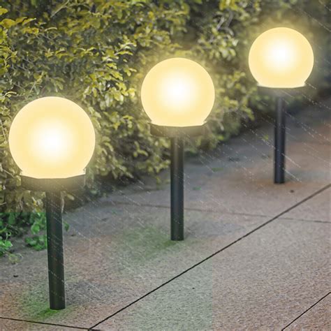 Matoen Solar Pathway Lights Outdoor Pack Solar Lights Outdoor