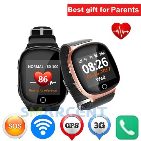 New Elderly Smart Watch Gps Lbs Wifi Positioning Anti Lost Heart Rate