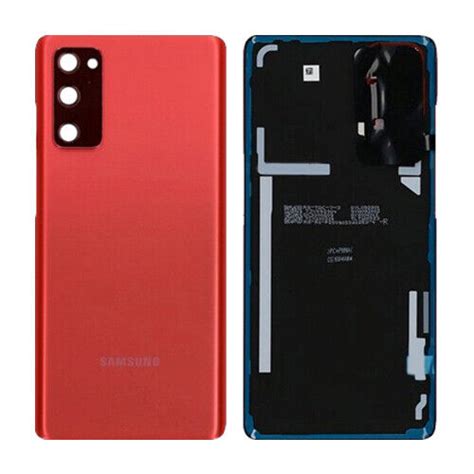 Genuine Samsung Galaxy S20 Fe 5g Sm G781 Battery Cover In Red Gh82 24223e Ebay