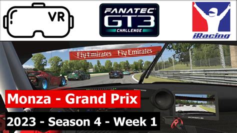 Iracing Vr Porsche Monza Gp Gt Fanatec Challenge