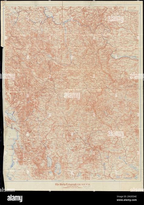 The Daily Telegraph War Map No World War Campaigns