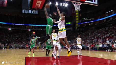 Jaylen Brown Highlights Vs Houston Rockets Pts Reb Ast