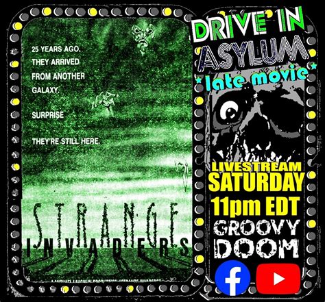 The Drive In Asylum Late Movie Strange Invaders 1983 2022