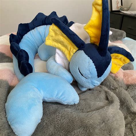 Eeveelution Sleeping Plush Normal Or Shiny Version Etsy