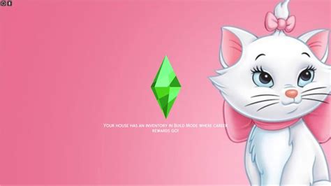 Marie From The Aristocats Loading Screen Trini Simmer Sims 4 Cas