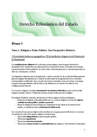 Derecho Eclesiastico Del Estado Pdf