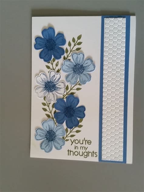 These 2 Cards Were Created Using Stampin Up S Flower Shop Stamp Set