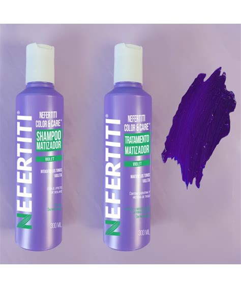 Shampoo Y Tratamiento Color And Care Violet 300 Ml