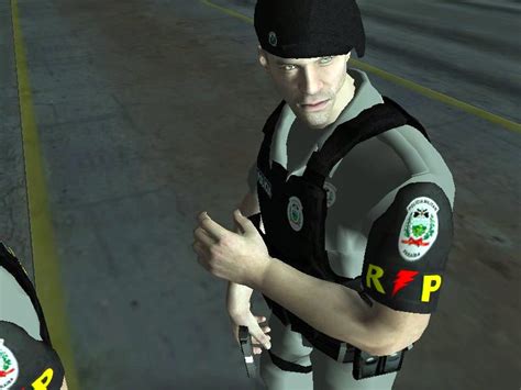 Gta San Pmpb Skin Mike Da R Dio Patrulha Pmpb