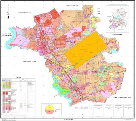 Bản đồ Quy Hoạch Của Huyện Long Thành Lộc Phát Land