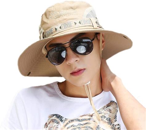 LAAT 1Pcs Chapeau de Soleil Homme Pliable Casquettes visières ete Anti