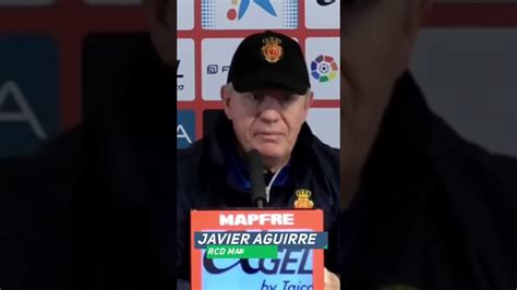 El TEMOR de Javier Aguirre antes del JUEGO entre RCD Mallorca y Cádiz