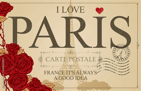 Paris Stamp Love