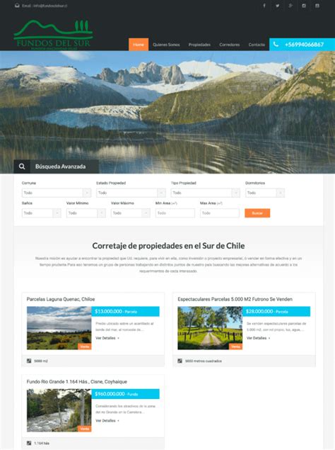 P Ginas Web Para Corredores De Propiedades