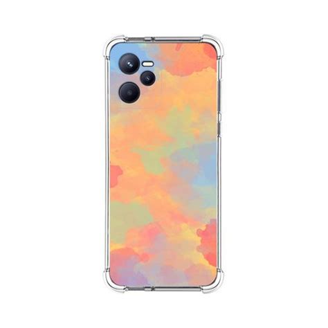 Funda Silicona Antigolpes Para Realme C Dise O Acuarela Con