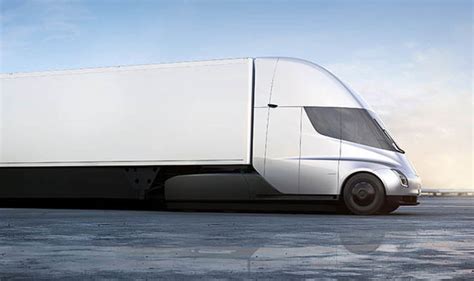 Tesla Semi truck - Elon Musk ‘optimistic about beating’ new Semi truck ...