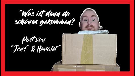 Unboxing Der Pakete Von Jens Harald YouTube