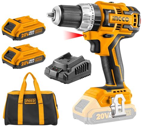 Ingco Lithium Ion Impact Cordless Drill 20V CIDLI2002 54 OFF