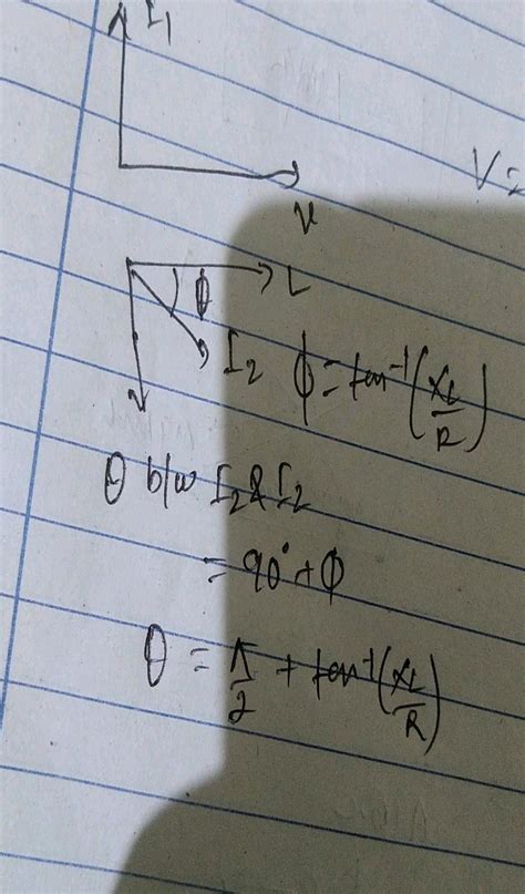 In The Shown Ac Circuit Phase Difference Between Currents And I