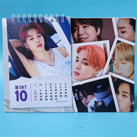 Jual KALENDER MEJA BTS 2024 JIMIN Shopee Indonesia