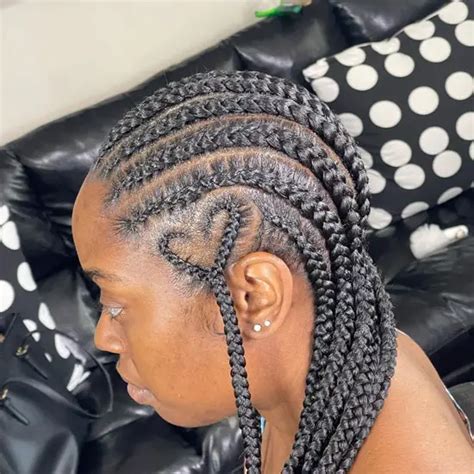 Lemonade Braids With Heart Looks To Replicate With This Braided