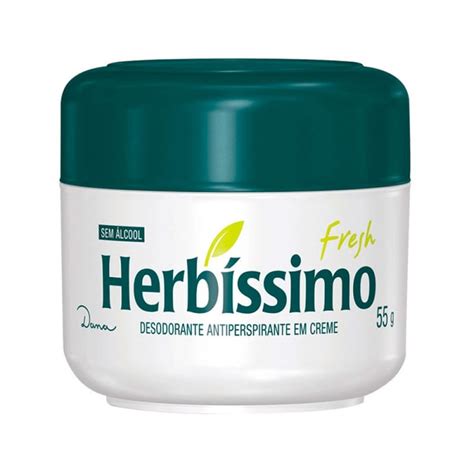 Desodorante em Creme Herbíssimo Fresh Beleza na Web