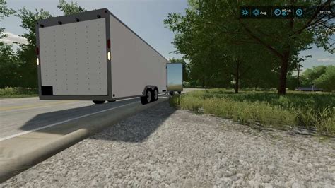 20ft Enclosed Trailer V1 1 Fs22 Mod Farming Simulator 22 Mod