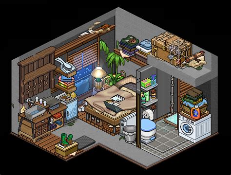 Mini Modern Habbo Apartment Habbo Habbo Pixel Habblet