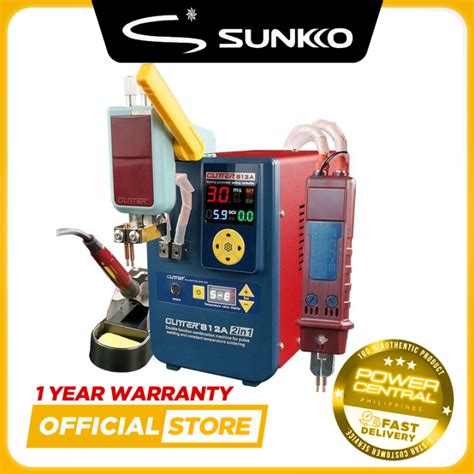 Sunkko GLITTER 812A 2 In 1 Battery Spot Welder 12 KW Soldering Station