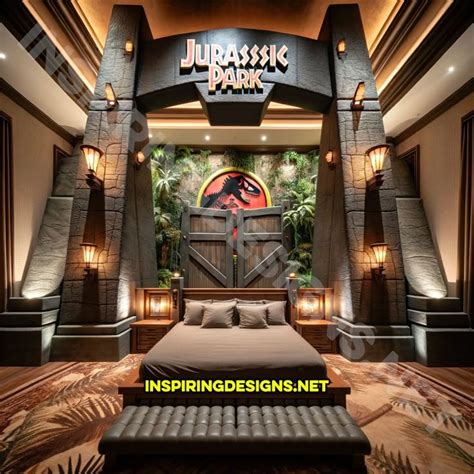Jurassic Park Gate Beds The Ultimate Bedroom Upgrade For Dino Lovers