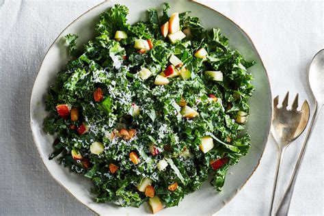 Kale Salad With Apples And Cheddar Recipe