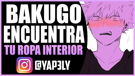 Bakugou encuentra Roleplay Español ASMR Bakugou YouTube