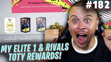 FIFA 20 MY ELITE 3 TOTY FUT CHAMPIONS AND DIVISION RIVALS REWARDS In